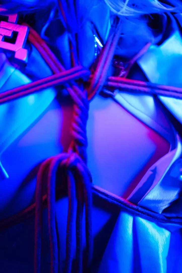 Eula in Shibari / Myself/ Patreon @SnowiCosplay