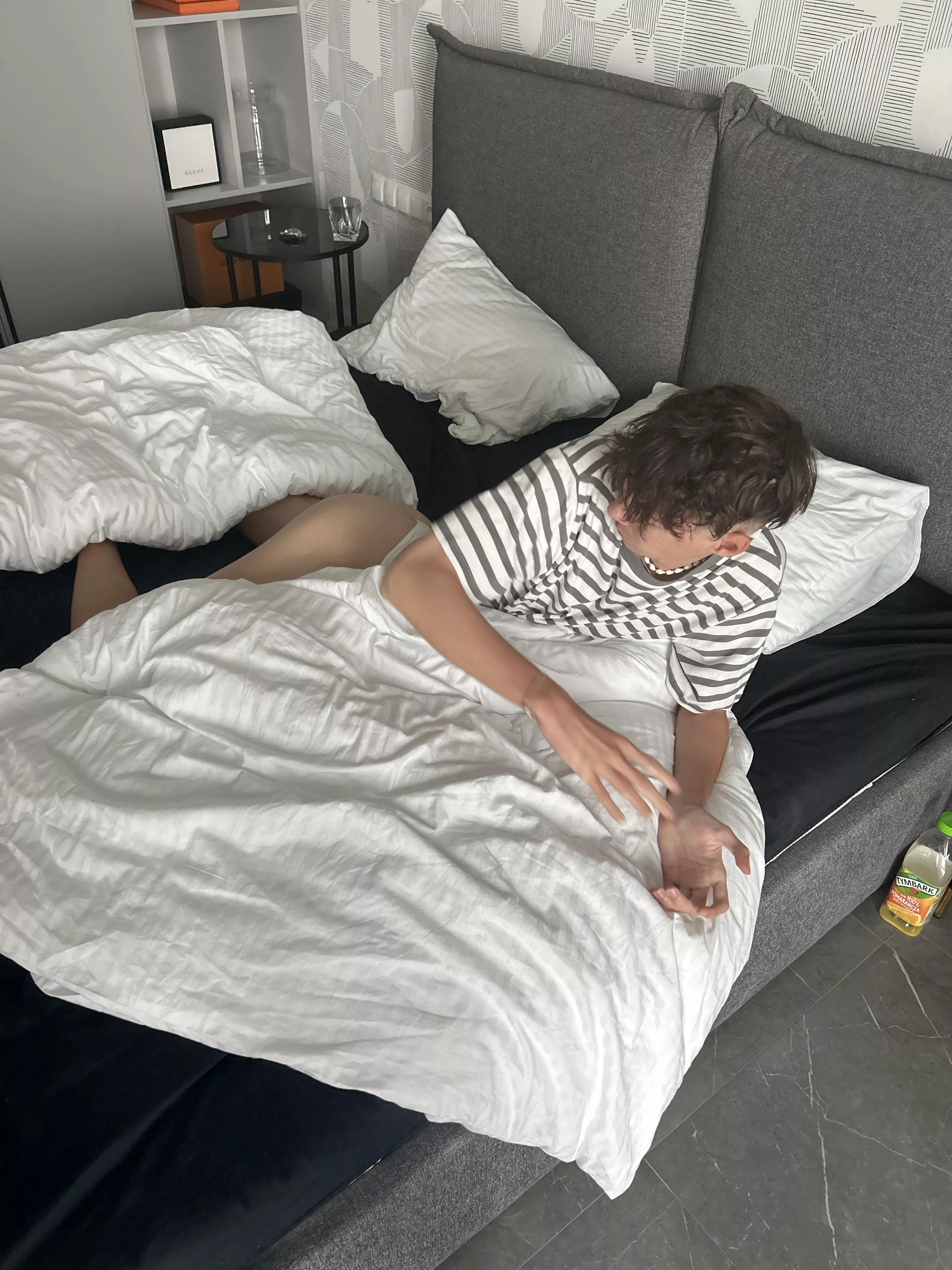 I have an amazing butt I do not mind if you take a closer look and touch it.