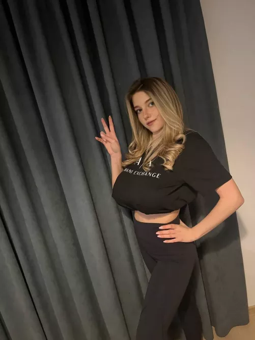 I will suck your cock if you lick my tits. Deal?