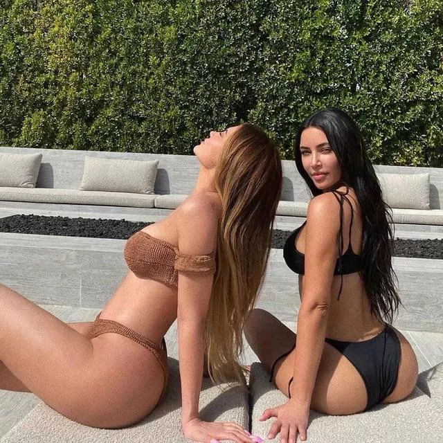 Kim and Kylie