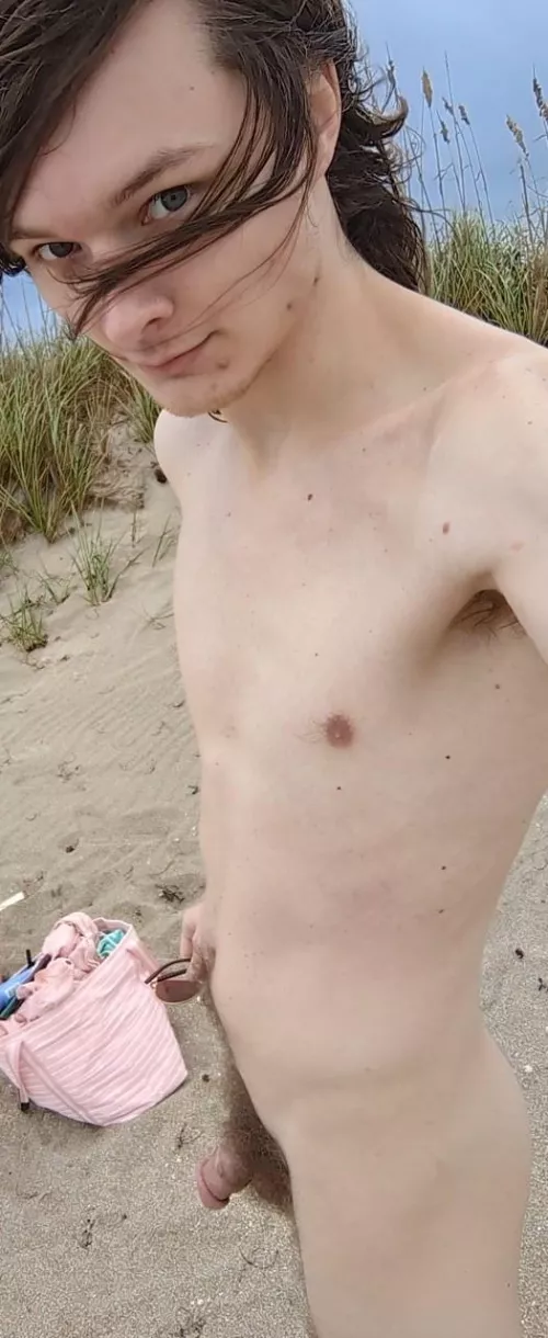 My first and only time at a nude beach. I wish I could go back. 