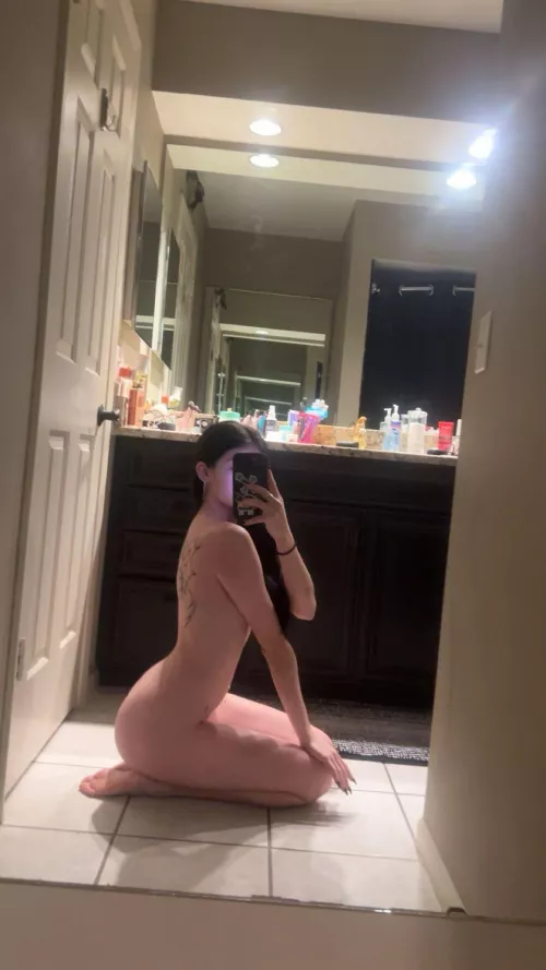 On my knees for you daddy 