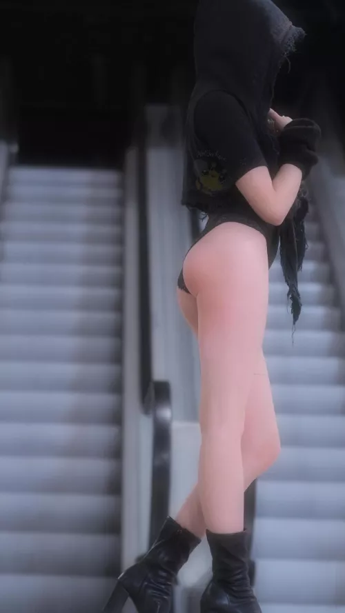 The stuff you can do in an empty mall