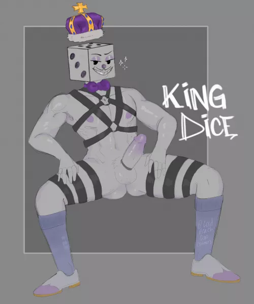 Thee Casino King 
(Game: Cuphead) 
(Art by me)