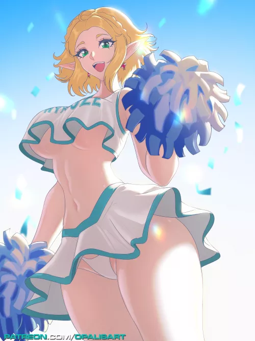 Thick Cheerleader Zelda