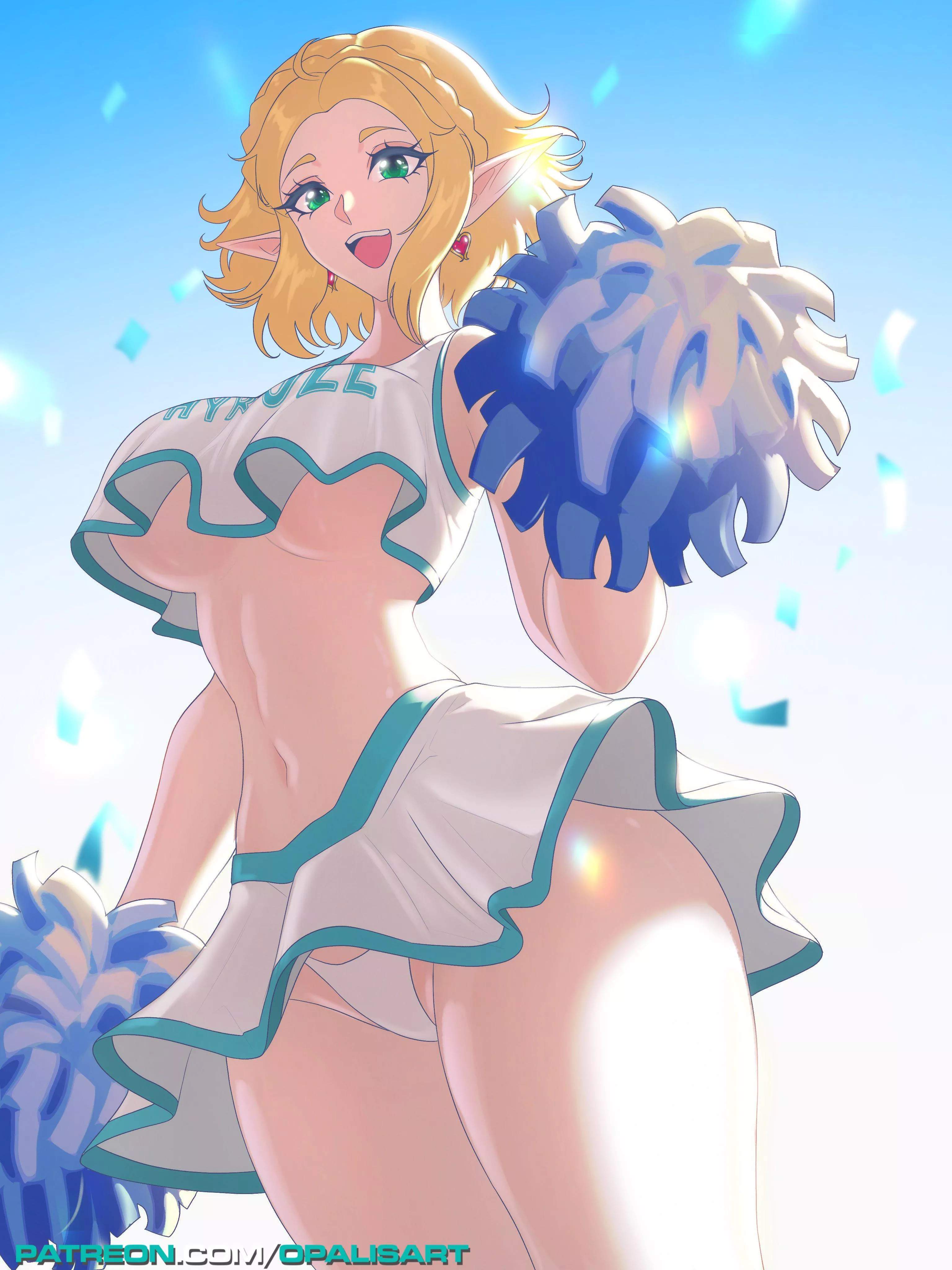 Thick Cheerleader Zelda