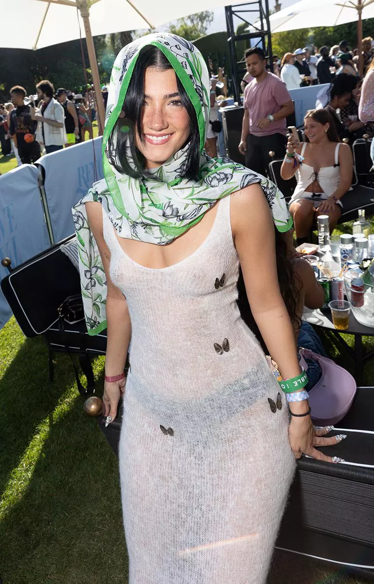 Charli D’Amelio see through