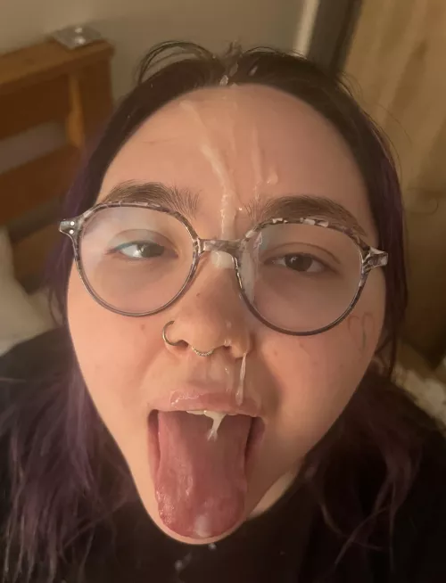 Cum on face is the best beauty product