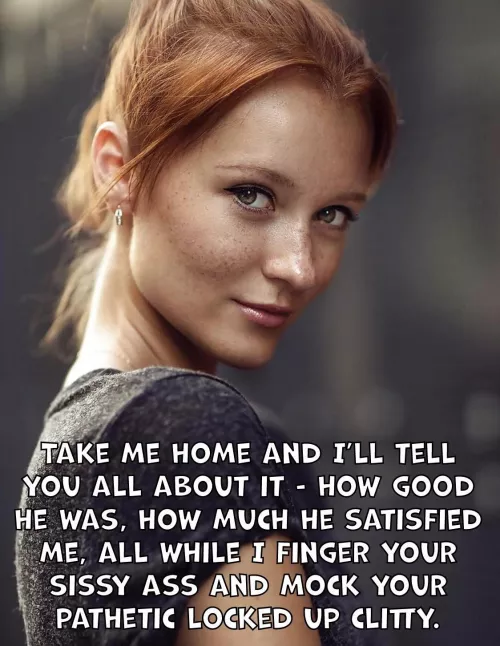 First caged orgasm inbound I think… 