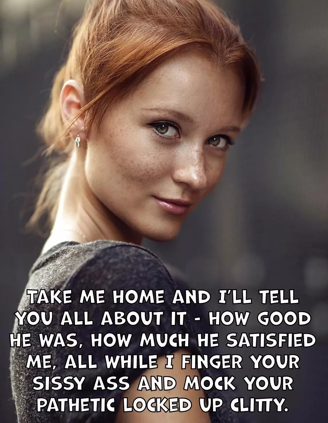 First caged orgasm inbound I think… 