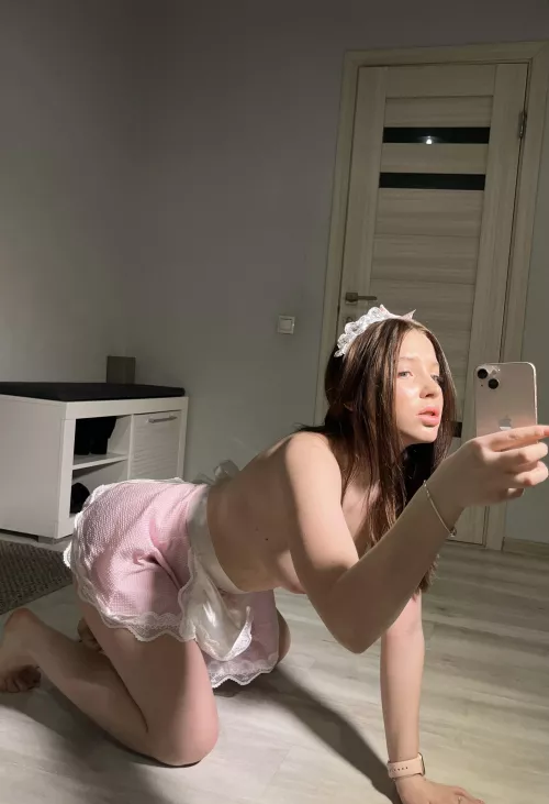 I heard you coming and immediately got into a pose