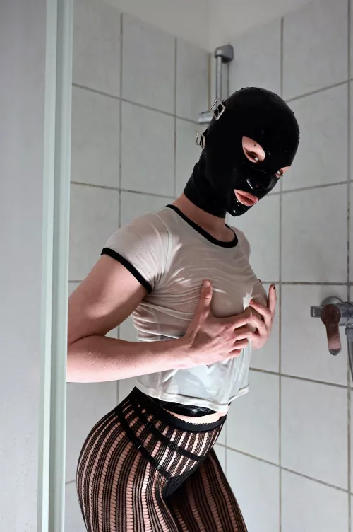 Im soaking wet waiting for you to come inside