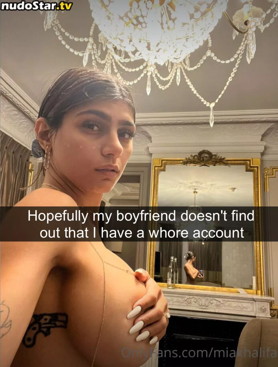Imagine you are her boyfriend and you see that on snap. What would you do?
