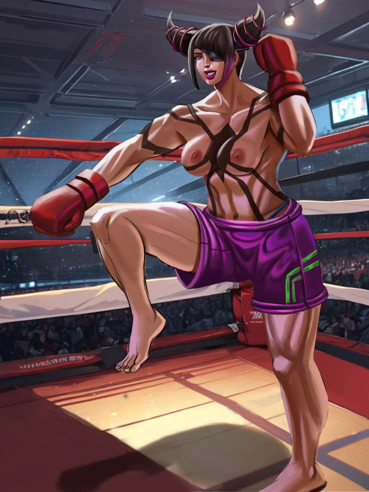 Juri Boxing Outfit (eliasmadekin) [Street Fighter 6]