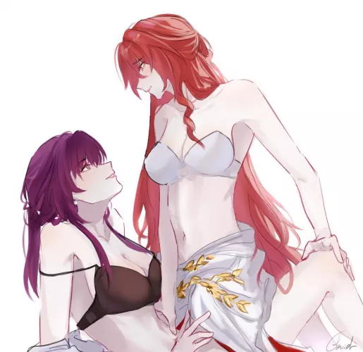 Kafka and Himeko [Honkai: Star Rail]