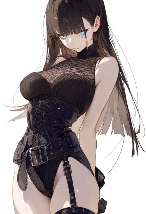 Knit Mesh, Corset, Belts, & Straps