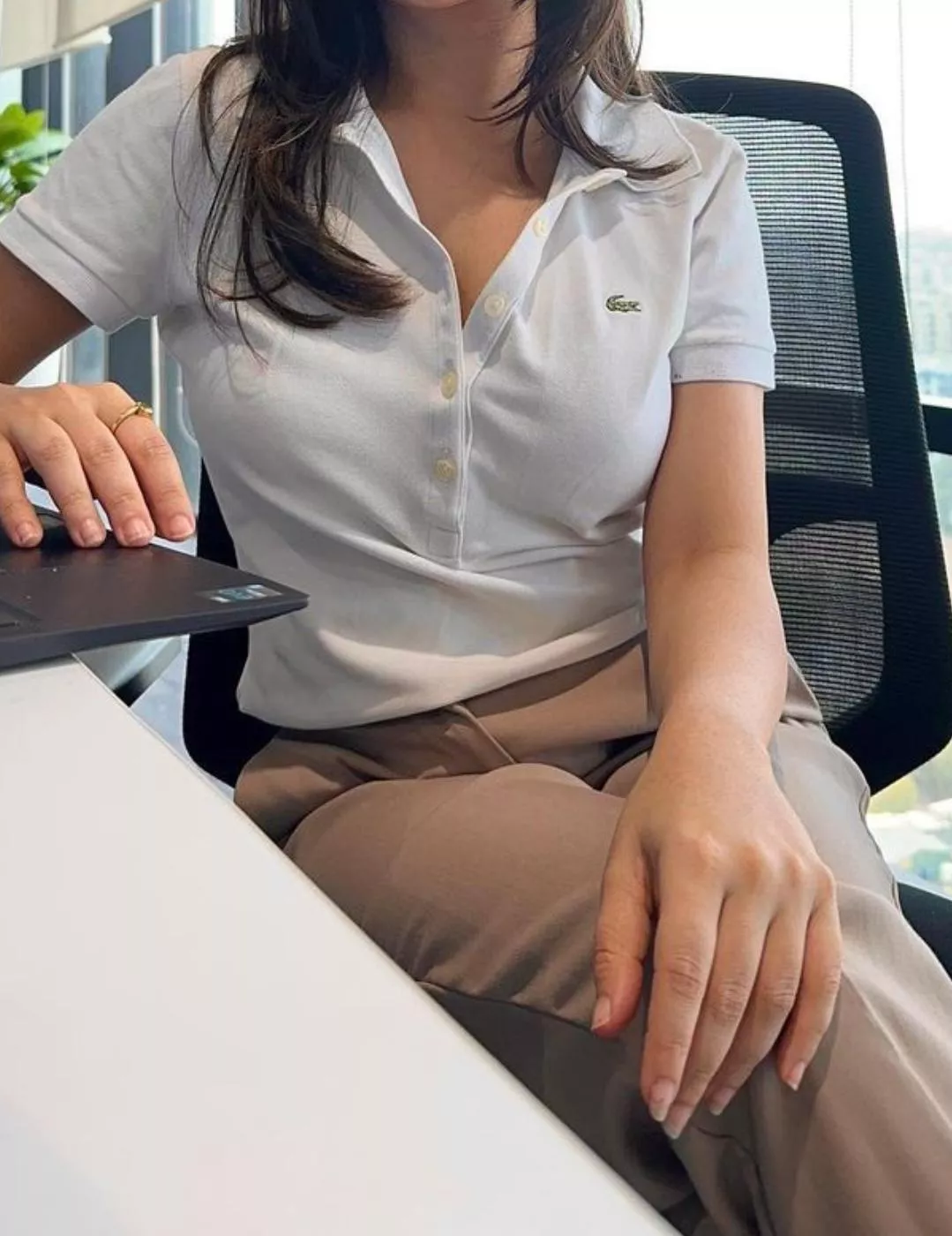 Petite girl I know has nice tits which she loves to show off whenever possible 