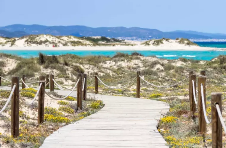 Platja de Ses Illetes, Spain