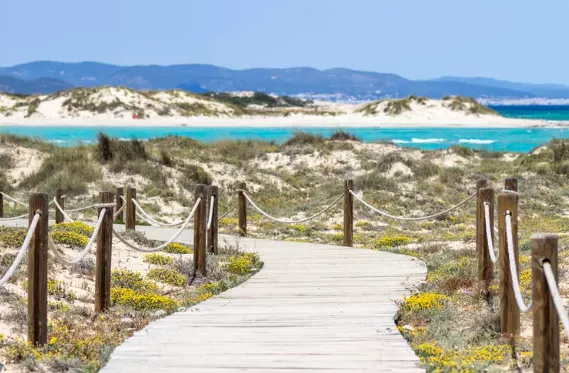 Platja de Ses Illetes, Spain