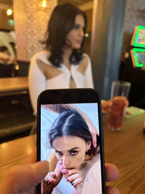 Taking this little angel on a date 😈