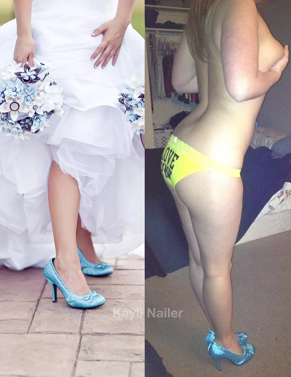 Throwback Thursday! My cute wedding shoes