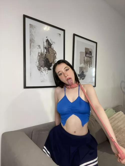 Waiting to be your gift in bed, do you want it?