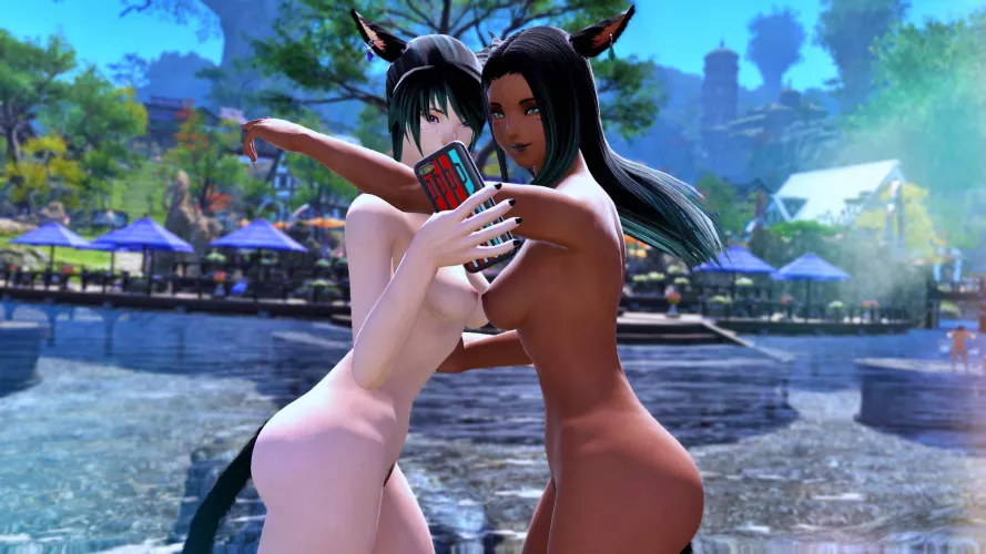 Zofi & Bella being cute together~ (Nexoh3D)