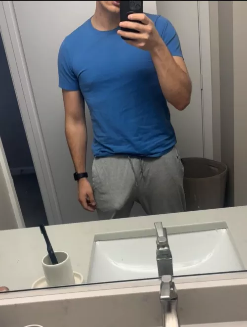 Almost went into public like this.