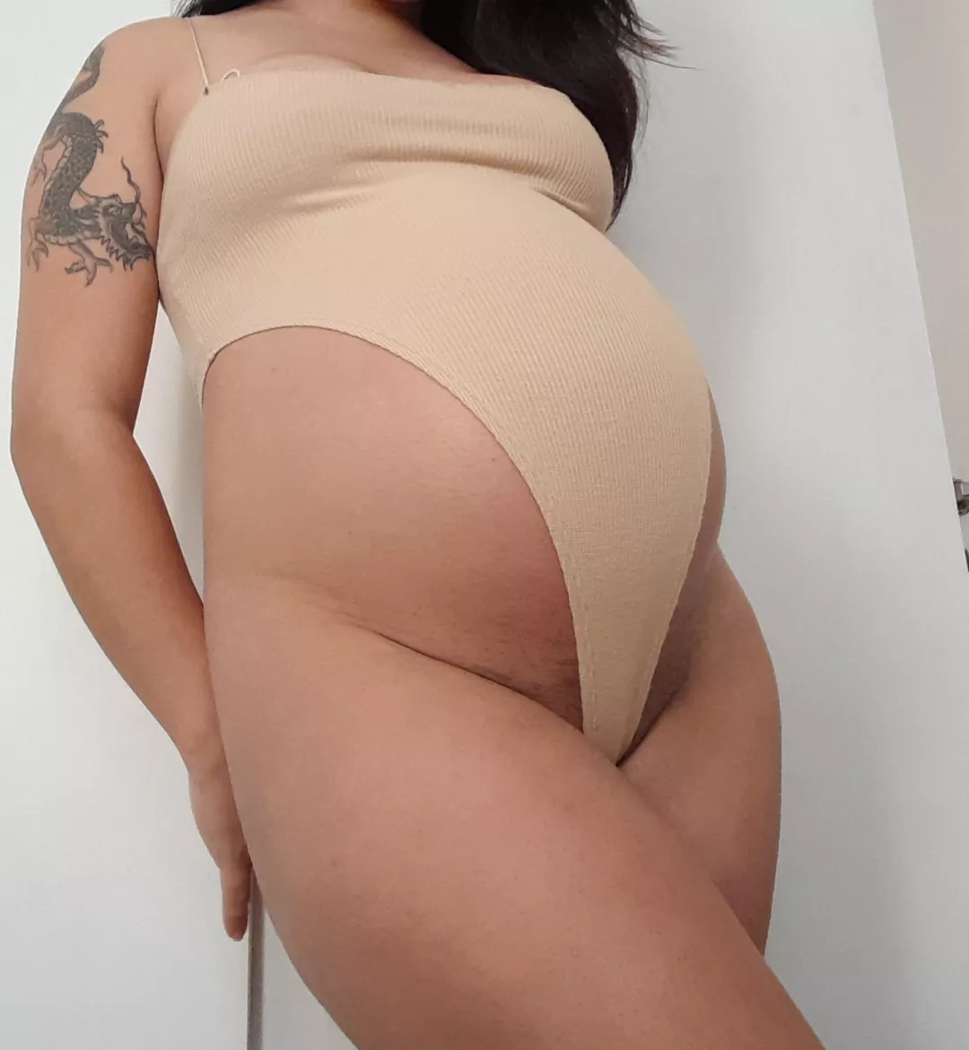 Describe my pregnant body in one word