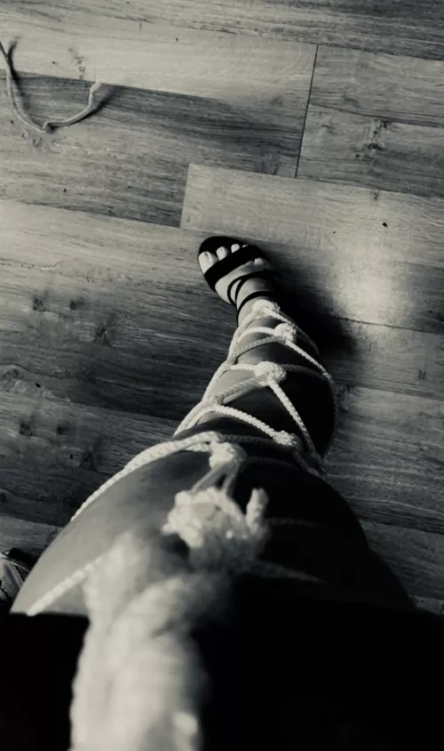 First time being tied! It was awesome