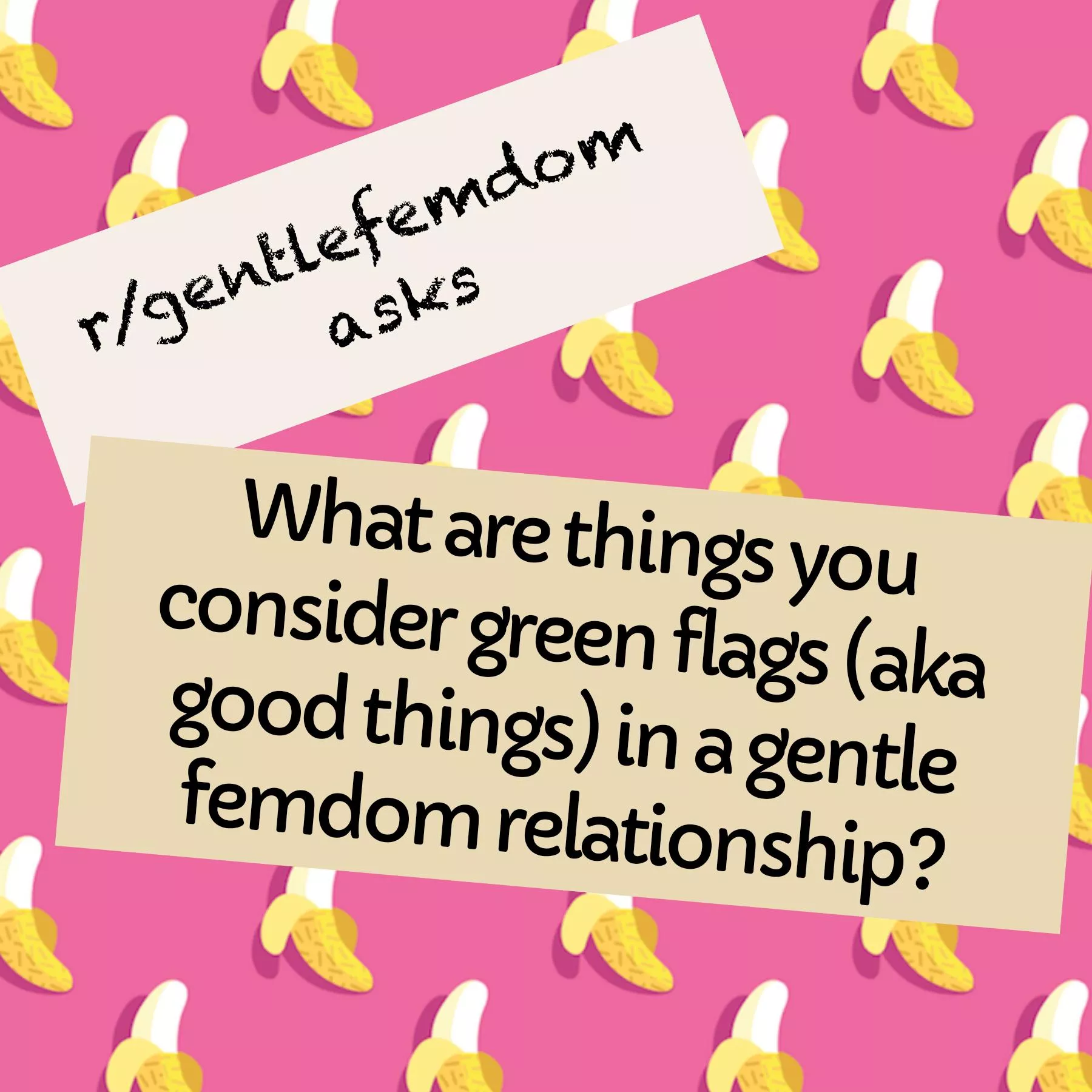 Here's the question of the week!