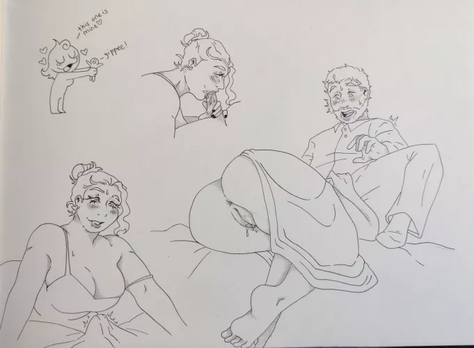 I got a lil excited🫣(art by me❤️)