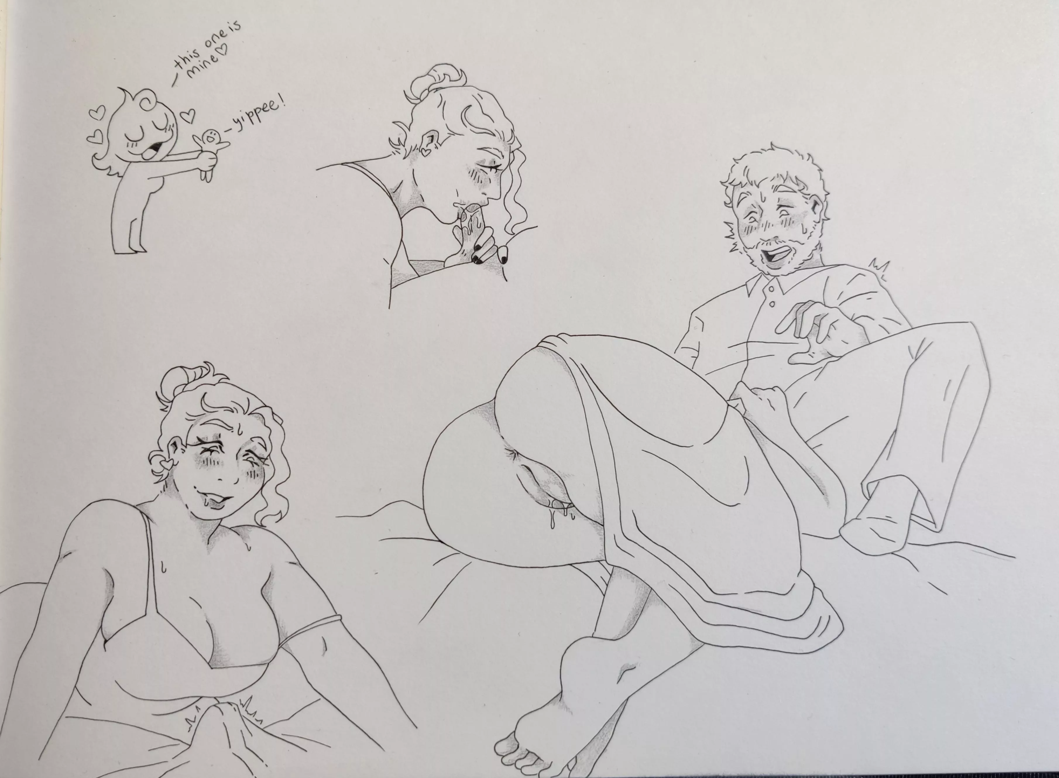 I got a lil excited🫣(art by me❤️)