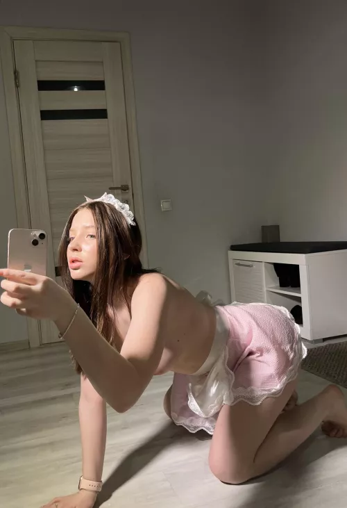 I heard you coming and immediately got into a pose