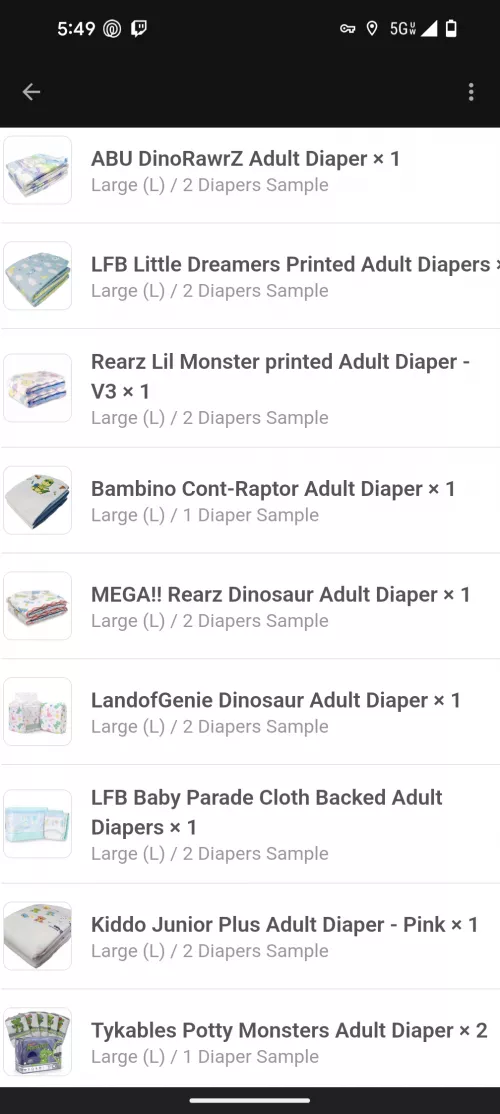 I went shopping for the first time...