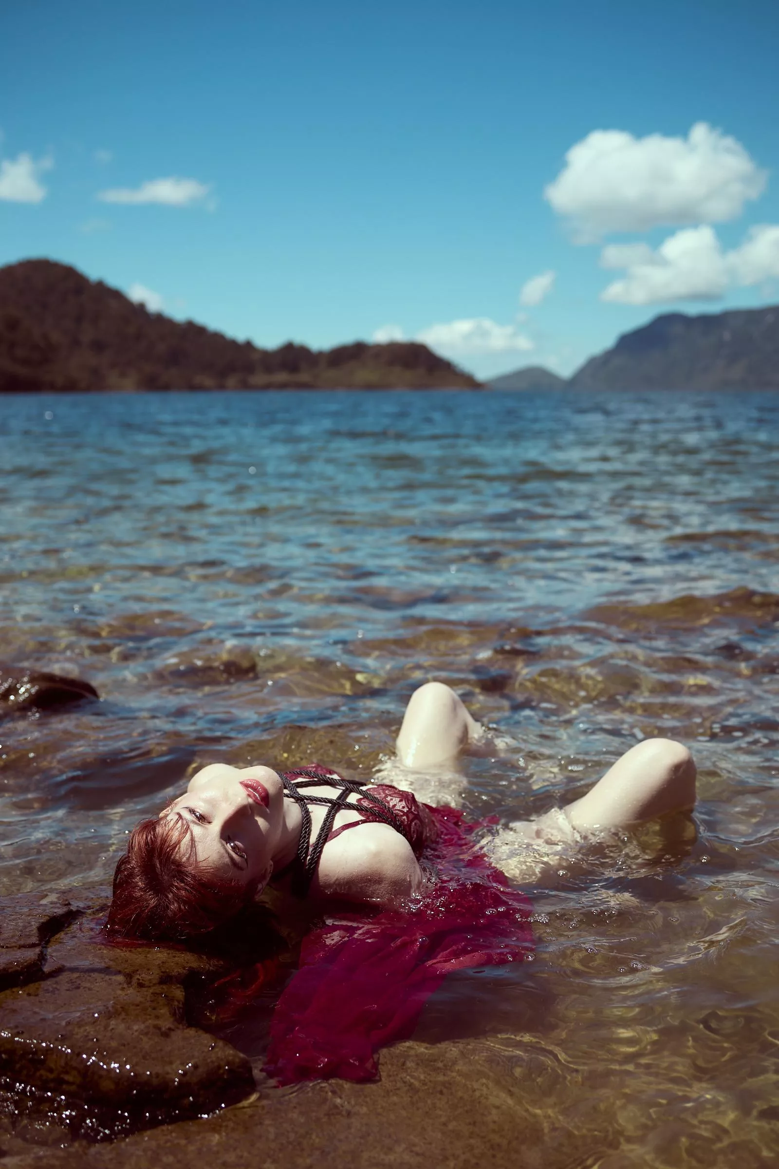 Lakeside with my muse