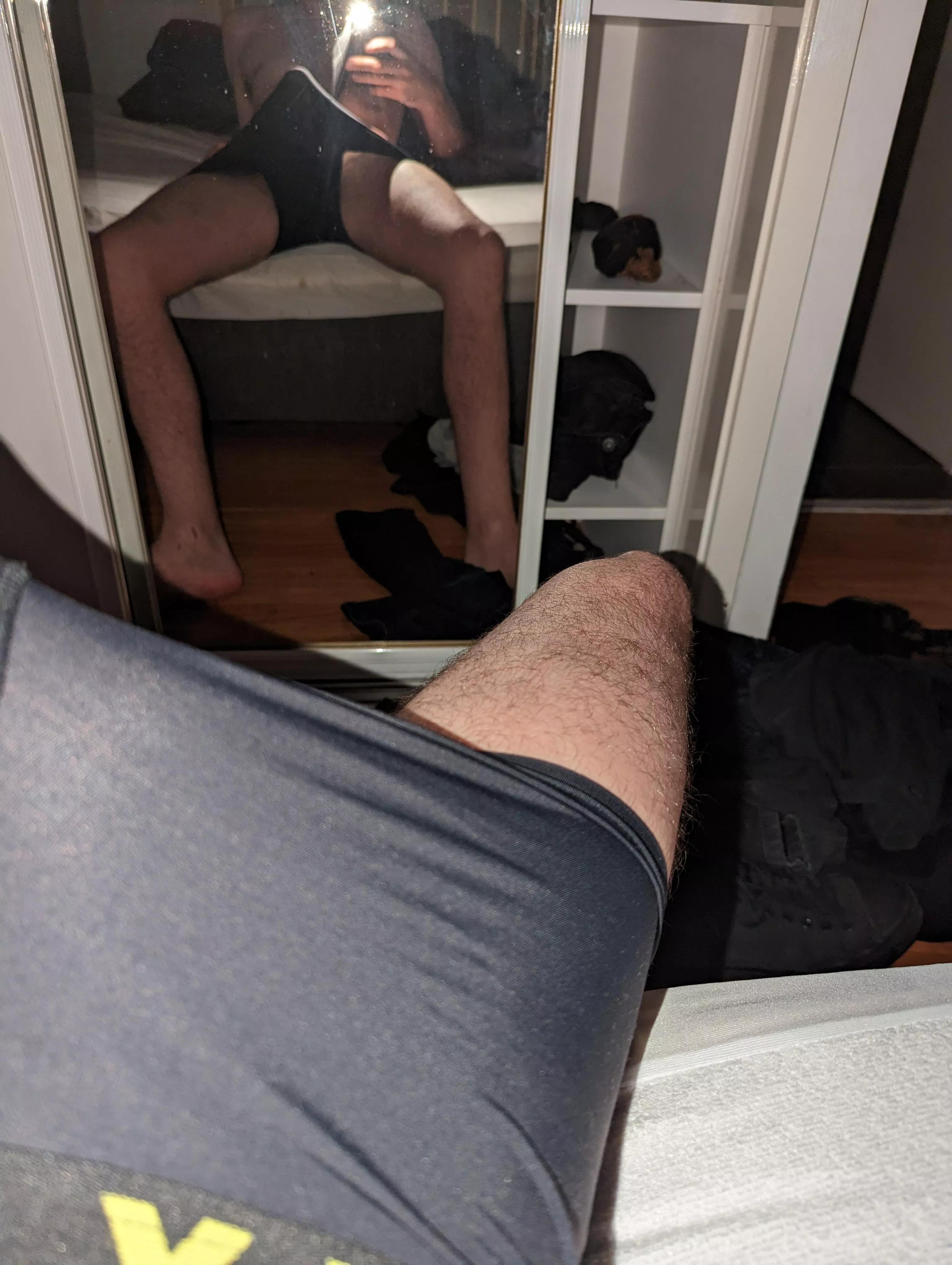 No way I'm sleeping like this 