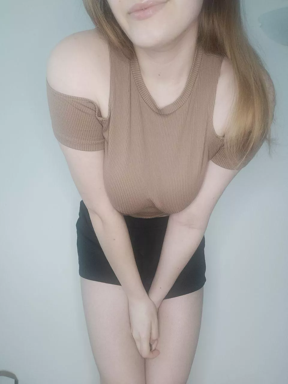 should i go outside without my bra?