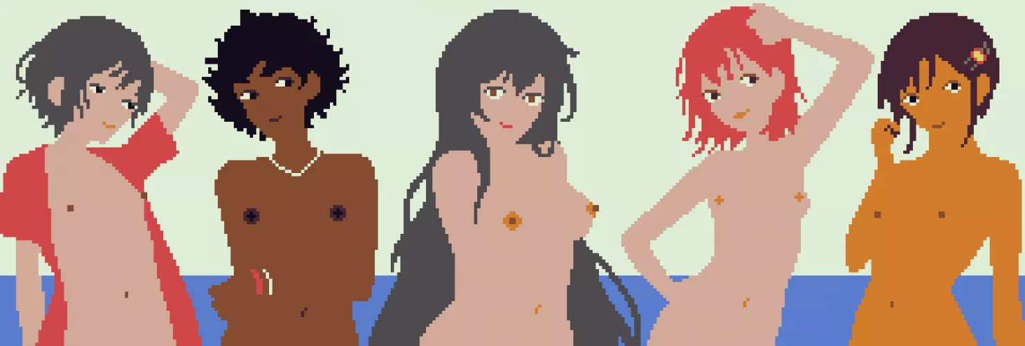 some more villagers you can meet in my upcoming game