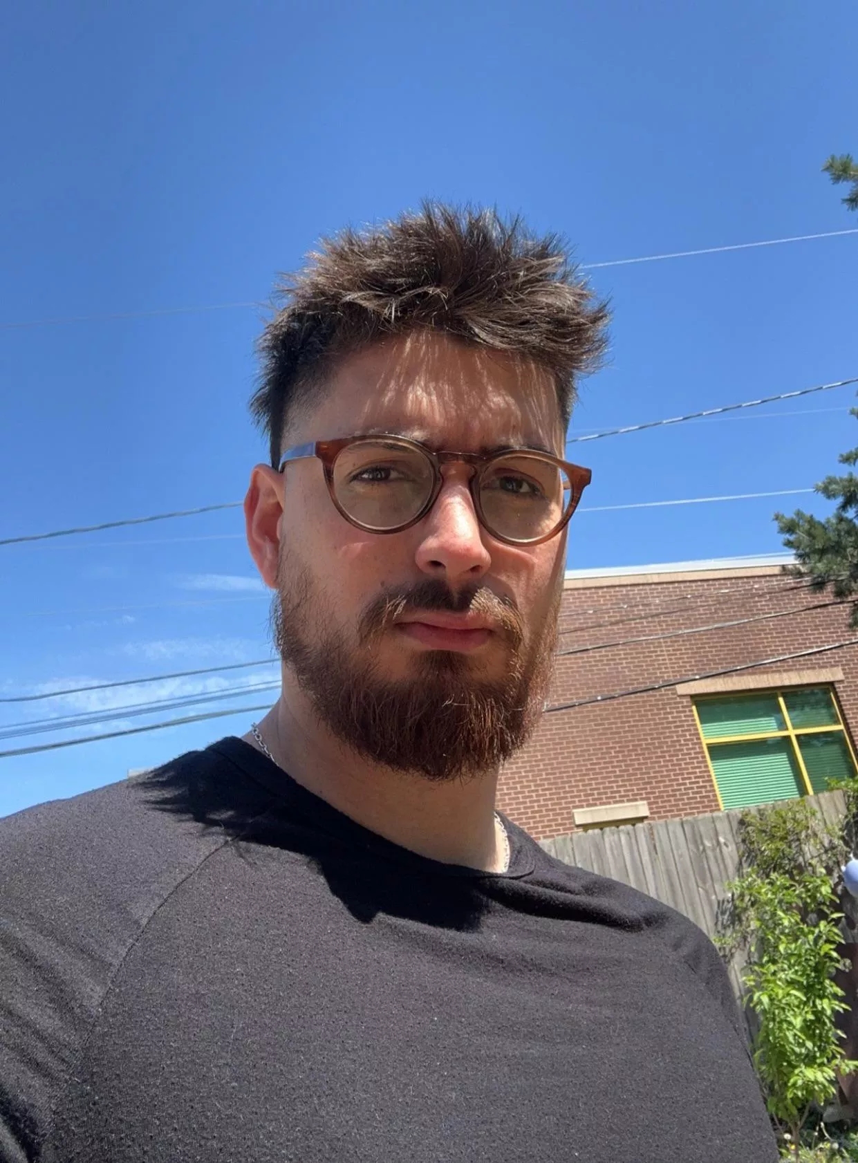 Trying to look tough — how’d I do lol