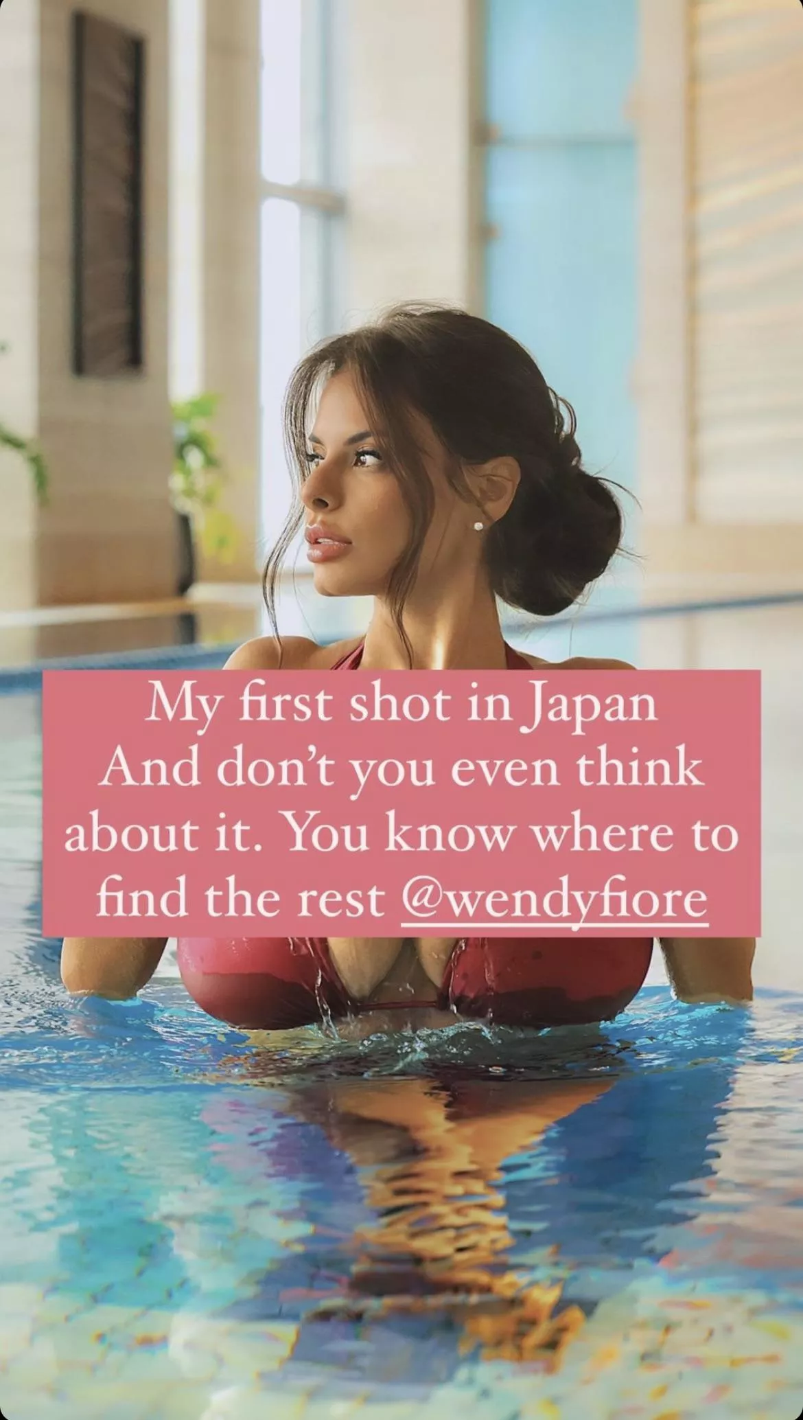 Wendy’s photoshoot in Japan