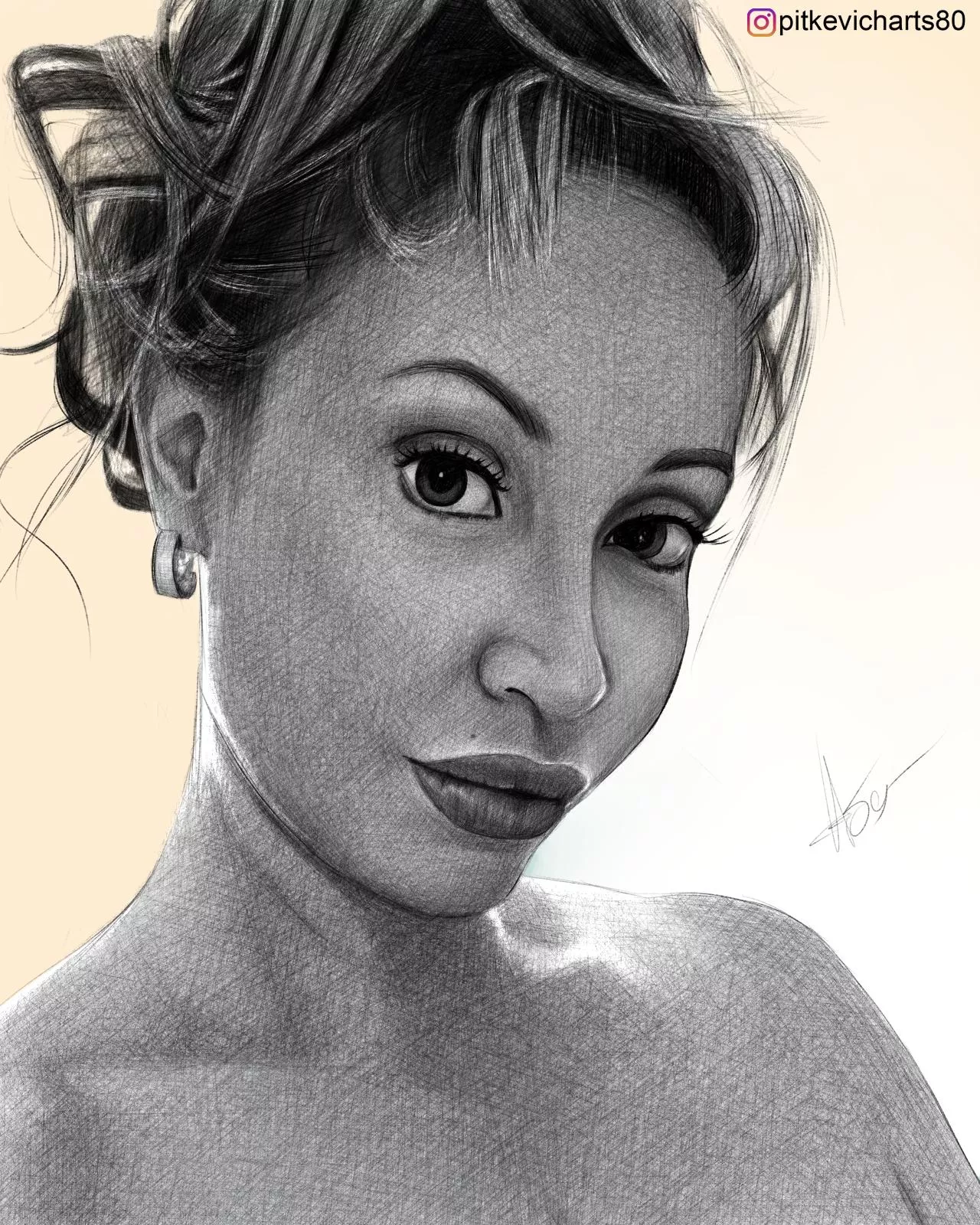 Fan art for Eva Notty, by Me