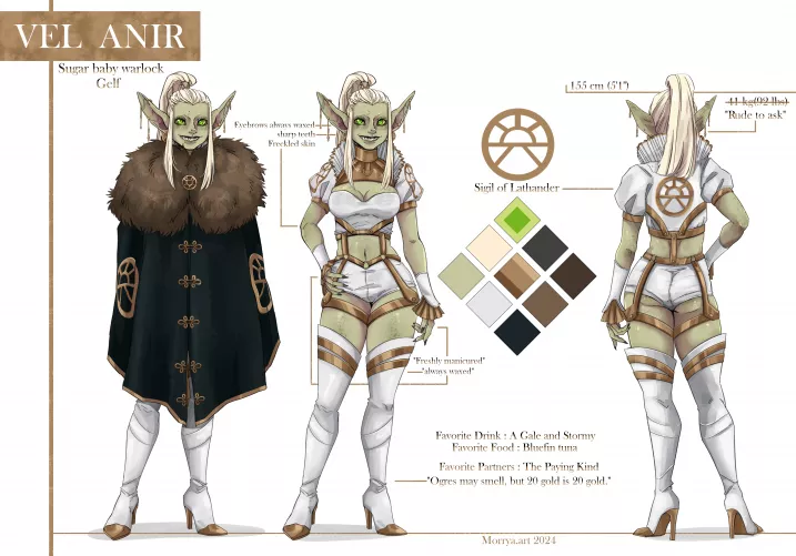 I already feel like you guys would appreciate Vel more then the main sub will, booty shorts are just too much sometimes