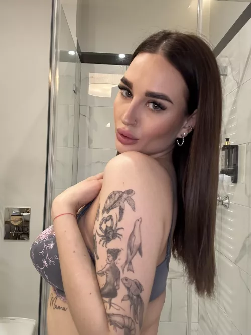 I like to have fun in the shower