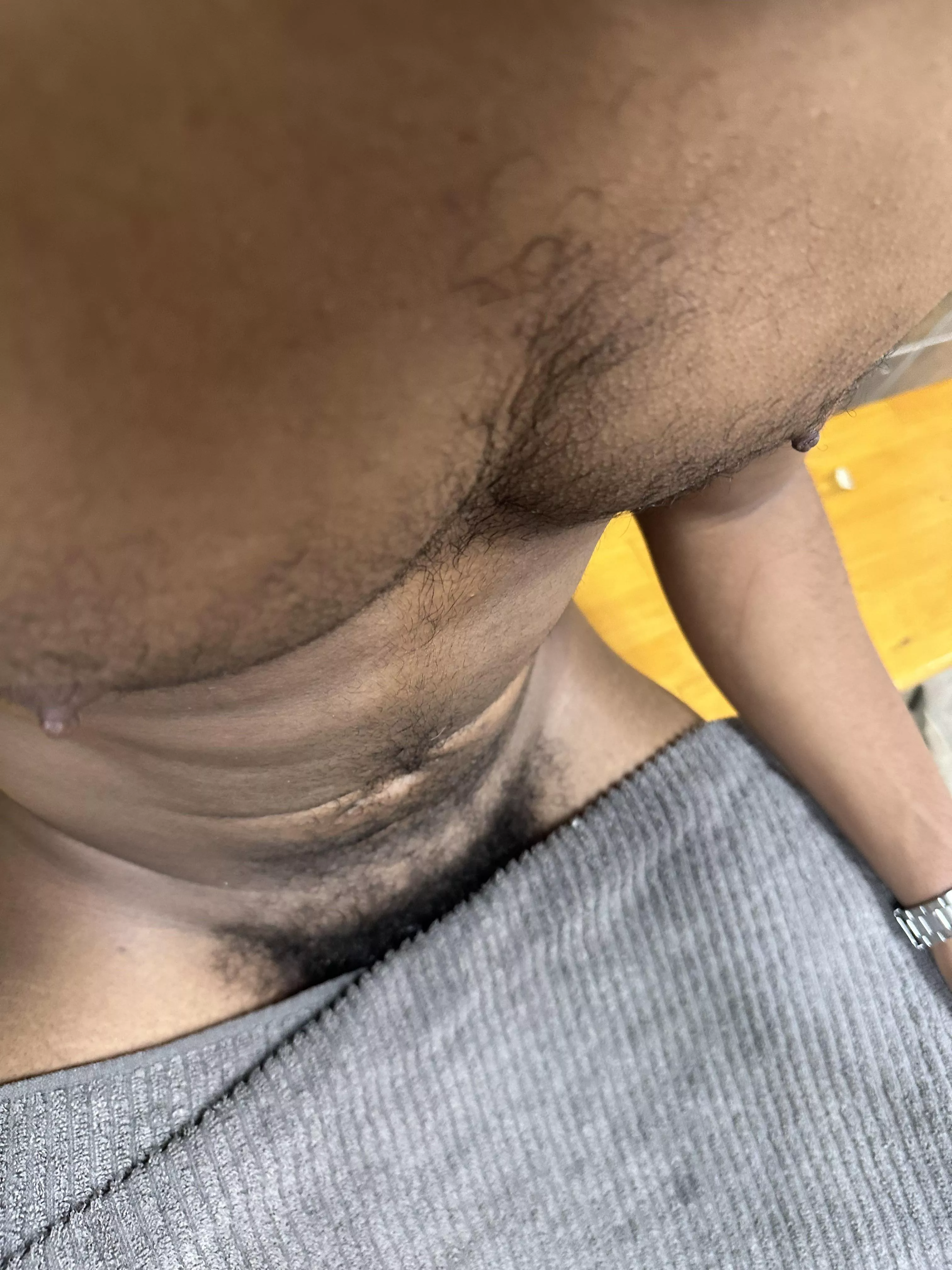 It should be illegal for grown men to shave.