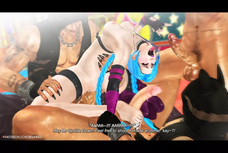 Jinx being Gangbanged (CHOBIxPHO)
