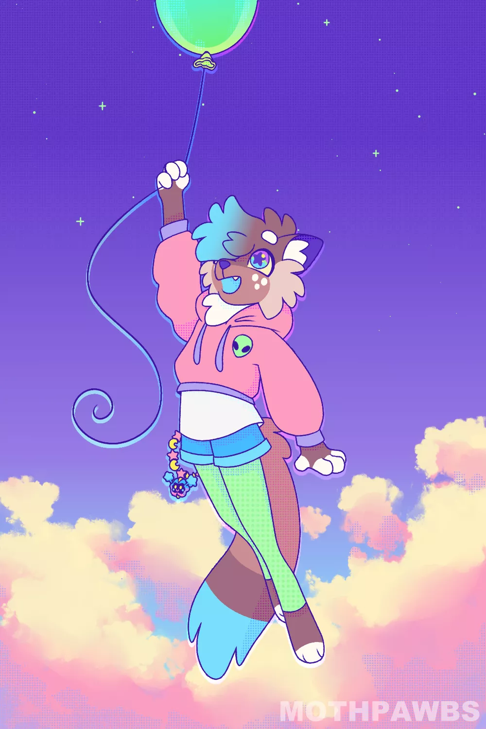 up and away they go!