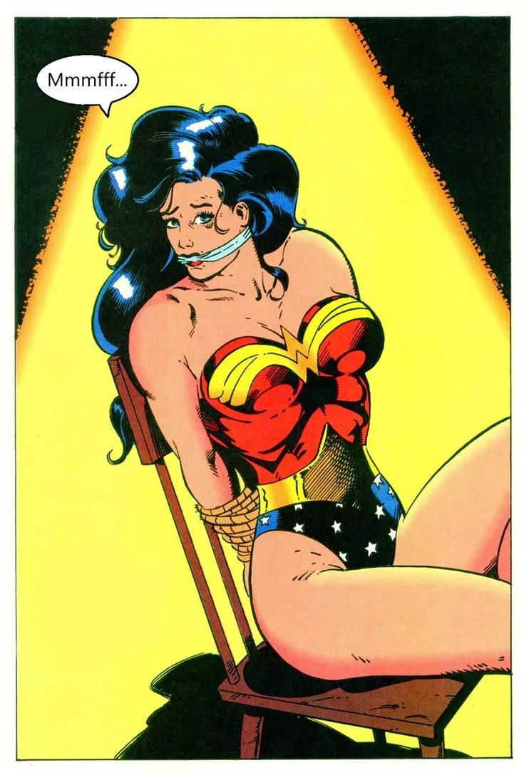 Wonder woman tied up