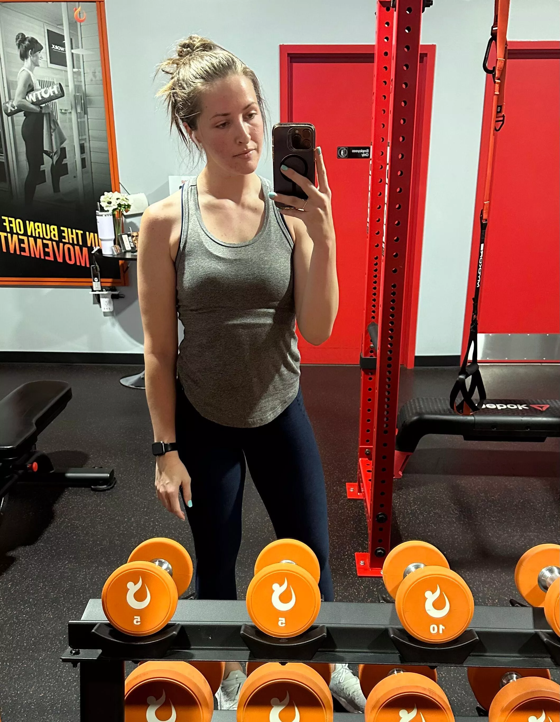 getting in a quick lift 😘