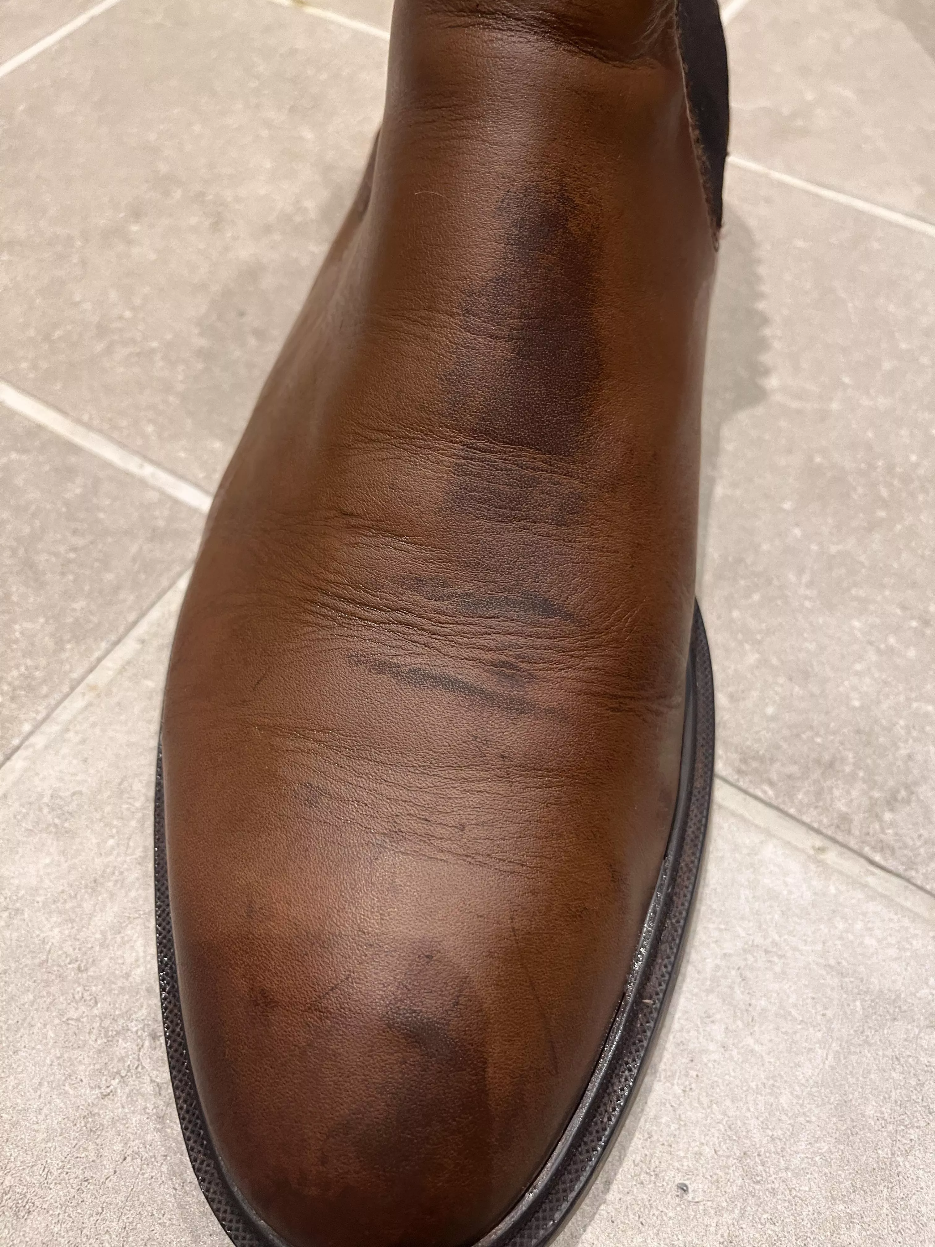 How to remove dark stain